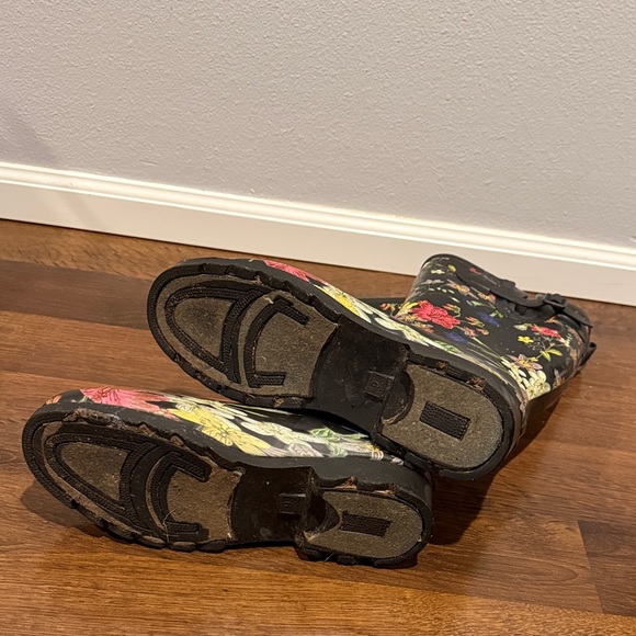 Vintage Floral Women's Rain Boots size 9 - Picture 7 of 7